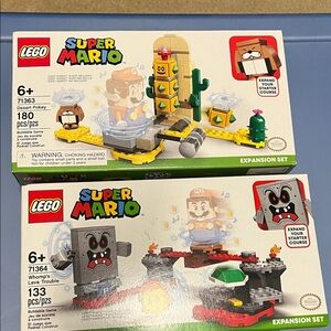 LEGO Super Mario Expansion Set - Desert Pokey and Whomp's Lava Trouble